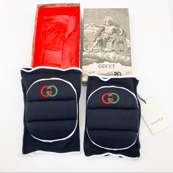 GUCCI Embroidered Logo Knee Pads😳🔥😱 - Picture 9 of 15